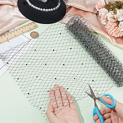 Polyester Mesh Fabric&nbsp;DIY-WH0504-185A