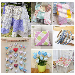 28Pcs Cotton Fabric&nbsp;DIY-TA0014-78