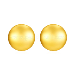 Simple 304 Stainless Steel Geometric Flat Round Stud Earrings&nbsp;MY6904