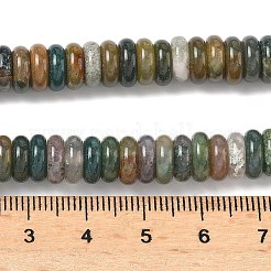 Natural Indian Agate Beads Strands&nbsp;G-G329-A05-3x8mm