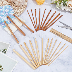 2Bags 2Colors Carbonized Bamboo Knitting Needles&nbsp;TOOL-CL0001-09