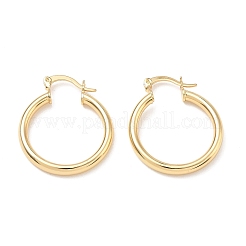Brass Hoop Earrings for Women&nbsp;KK-CBA4112-03G