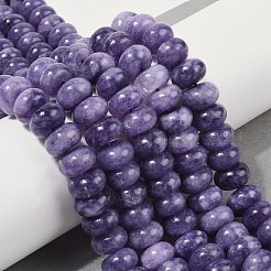 Dyed Natural White Jade Beads Strands&nbsp;G-G107-A12-01