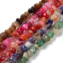 Natural Agate Beads Strands&nbsp;G-F518-03