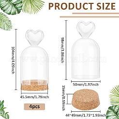 Glass Dome Cover&nbsp;AJEW-WH0596-459A