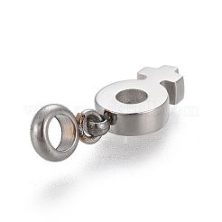 Non-Tarnish 304 Stainless Steel Pendants&nbsp;STAS-F259-032P