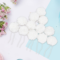 12Pcs DIY Craft Polyester Pom Pom Ball&nbsp;AJEW-CY0002-95B