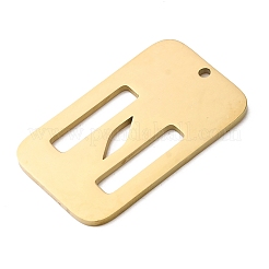 304 Stainless Steel Pendants&nbsp;STAS-D200-01N-G