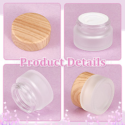 36Pcs Glass Cream Jar&nbsp;AJEW-WA0004-05