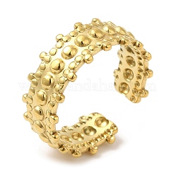 304 Stainless Steel Open Cuff Rings&nbsp;RJEW-K245-68G