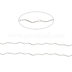 Non-Tarnish 304 Stainless Steel Link Chains&nbsp;STAS-D084-35P
