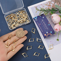 60Pcs Brass Donut Bails&nbsp;KK-SC0004-58G