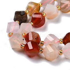 Natural Agate Beads Strands&nbsp;G-L579-01