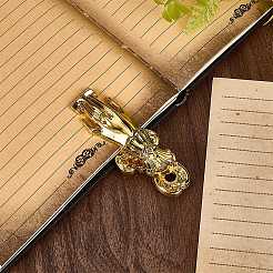 Alloy Hand Shaped Bookmark Clip&nbsp;AJEW-CP0006-94A-G