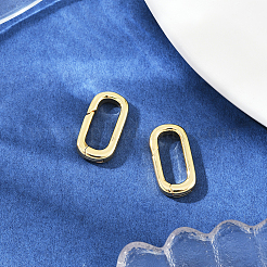 2Pcs Brass Spring Gate Rings&nbsp;FIND-BBC0004-41B