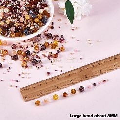 2 Bag Glass Round Beads Set&nbsp;JX547J