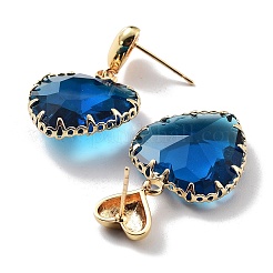 Light Gold Brass Stud Earrings&nbsp;EJEW-Q800-45KCG