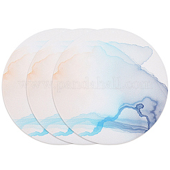 3Pcs Porcelain Cup Mats&nbsp;PORC-DJ0001-01B