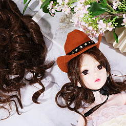 PP Hair Doll Wig Hair&nbsp;DIY-WH0349-395A-01