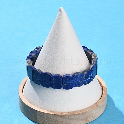 Natural Lapis Lazuli Beads Stretch Bracelets&nbsp;BJEW-F523-07
