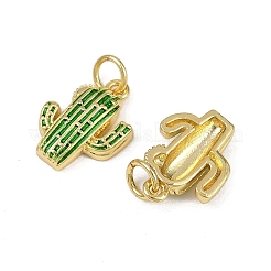Brass Enamel Charms&nbsp;KK-I358-011G