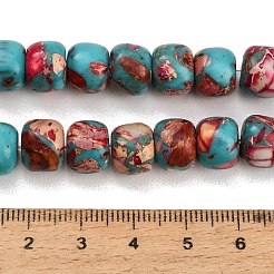 Dyed Synthetic Imperial Jasper Beads Strands&nbsp;GG-CBAA20A-03F