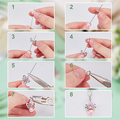 DIY Angel Pendants Making Kits&nbsp;DIY-AR0004-62