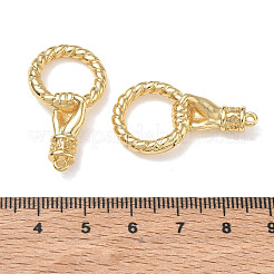 Hand Brass Spring Gate Rings&nbsp;KK-CBA50B0-27G