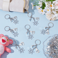 24Pcs Alloy Keychains&nbsp;KEYC-GO00019