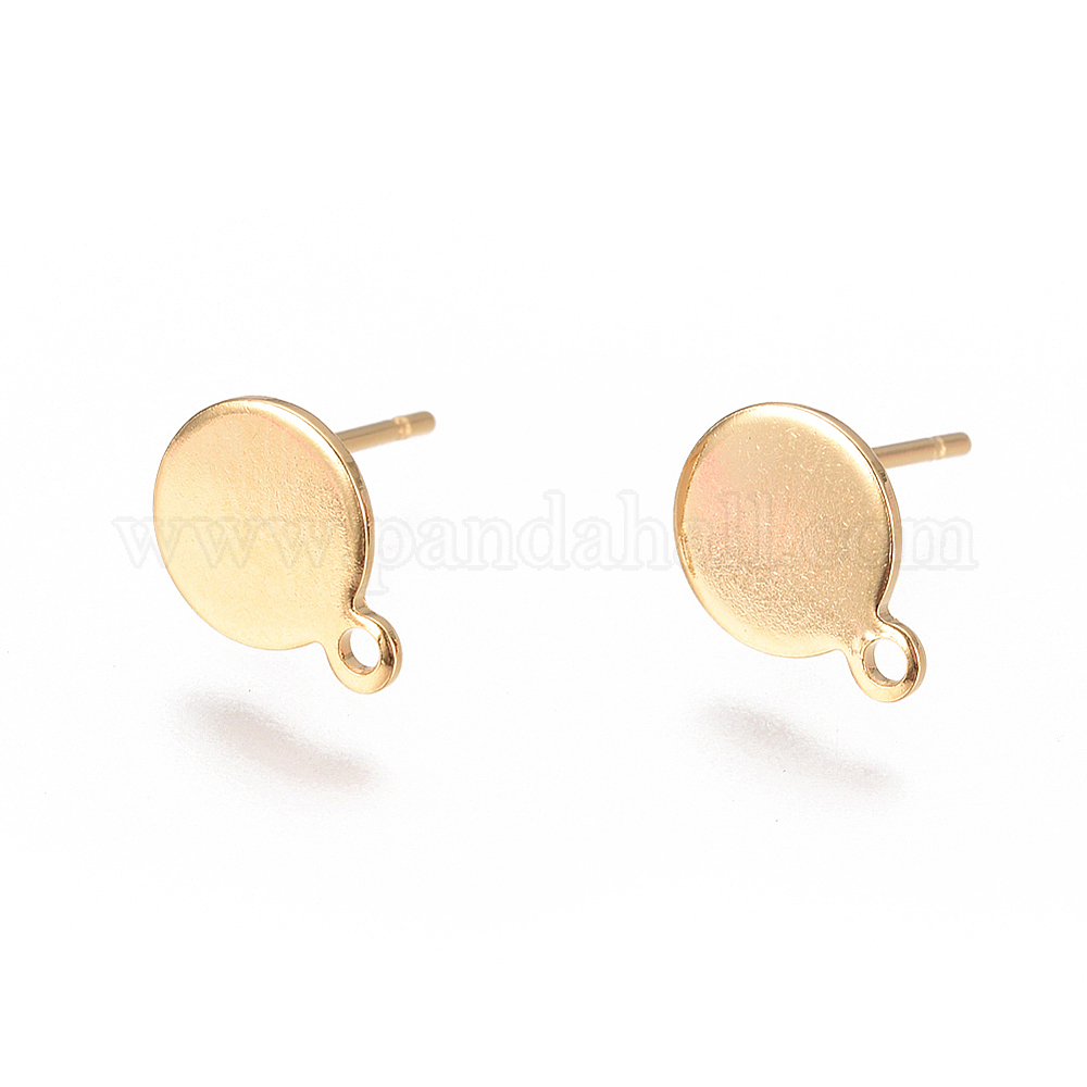 Wholesale PVD Vacuum Plating 304 Stainless Steel Ear Stud Components ...