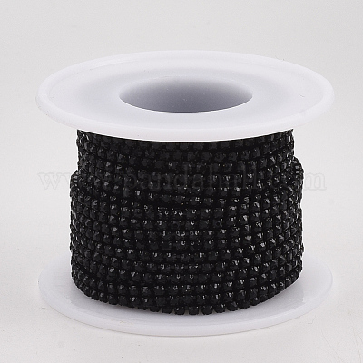 Electrophoresis Iron Rhinestone Strass Chains&nbsp;CHC-Q009-SS12-B01-1