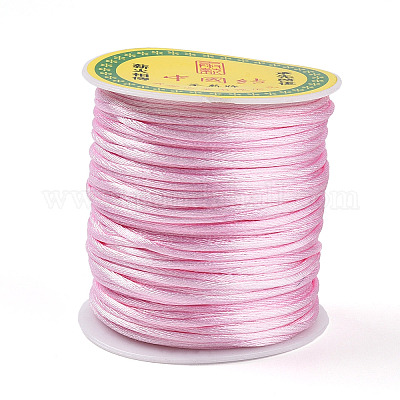 Nylon Satin Rattail Cords&nbsp;NWIR-R025-1.5mm-93-1