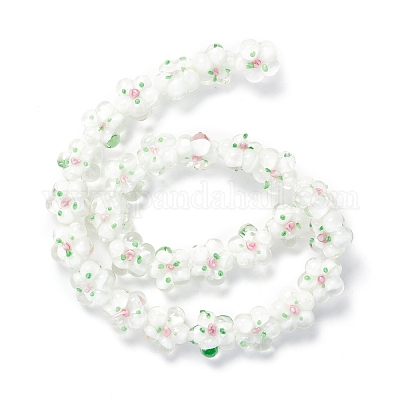 Handmade Lampwork Beads Strands&nbsp;LAMP-D015-08K-1