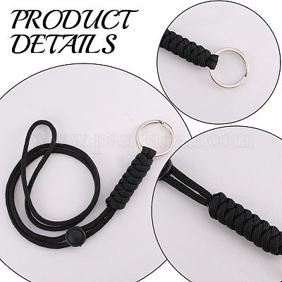Polyester Keychains&nbsp;KEYC-WH20005-014B-1