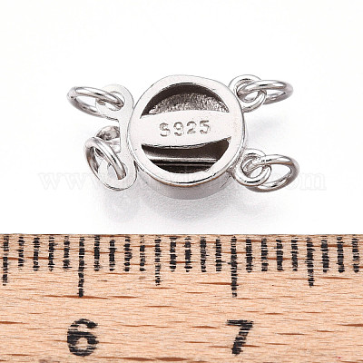 925 Sterling Silver Box Clasps&nbsp;STER-T008-150P-1