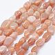 Natural Sunstone Beads Strands&nbsp;G-K203-11B-1