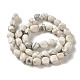 Natural Howlite Beads Strands&nbsp;G-B078-D15-01-3