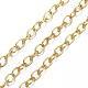 Brass Cable Chains&nbsp;CHC024Y-G-2