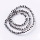 Electroplate Glass Bead Strands&nbsp;X-EGLA-R042-4mm-06-2