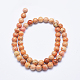 Natural Imperial Jasper Beads Strands&nbsp;X-G-A175B-8mm-07-2