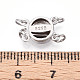 925 Sterling Silver Box Clasps&nbsp;STER-T008-150P-3