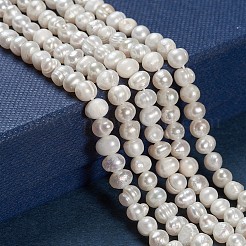 Grade A Natural Cultured Freshwater Pearl Beads Strands&nbsp;LS-SPPA001Y-1A