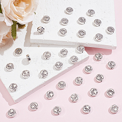 90pcs Tibetan Style Alloy Beads&nbsp;TIBEB-LP0001-14