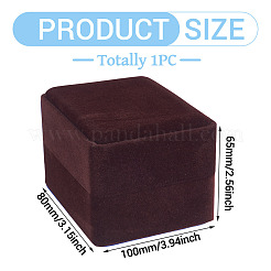 Velvet Single Watch Package Boxes&nbsp;CON-TADJ0001-02B