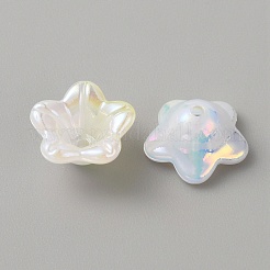 Opaque Acrylic Bead Caps&nbsp;SACR-TAC0007-02H