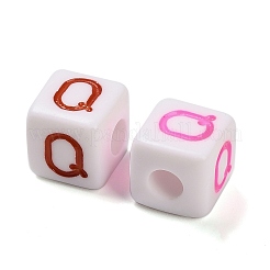 Opaque Acrylic Beads&nbsp;OACR-I022-01Q