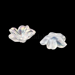 Rainbow Iridescent Plating Acrylic Cabochons&nbsp;OACR-G023-05