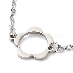 Tarnish Resistant 201 Stainless Steel Link Bracelets with Cable Chains&nbsp;BJEW-P297-01P-A