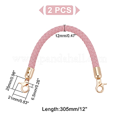 PU Leather Braided Bag Straps&nbsp;FIND-PH0009-40B