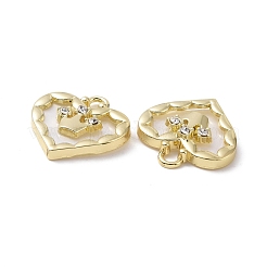 Alloy Micro Pave Cubic Zirconia Pendants&nbsp;PALLOY-F285-06B-LG